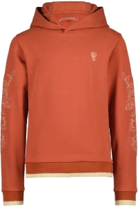 4President hoodie Irma brandy brown